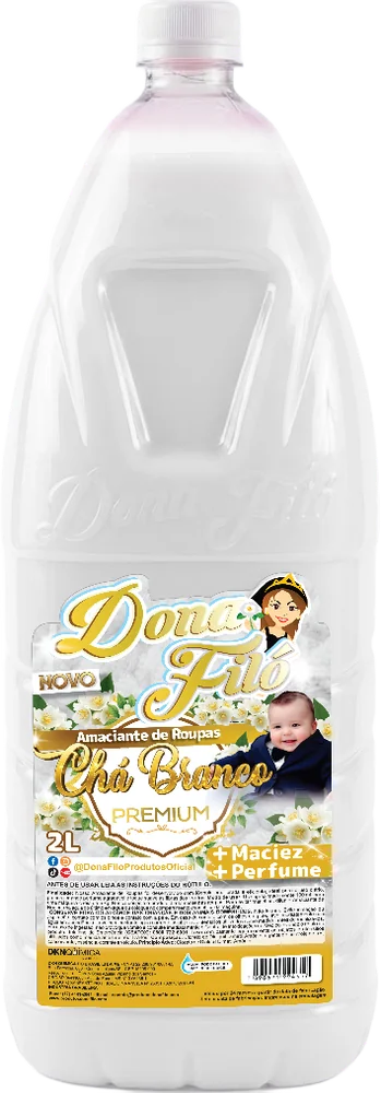 Amaciante Chá Branco Dona Filó